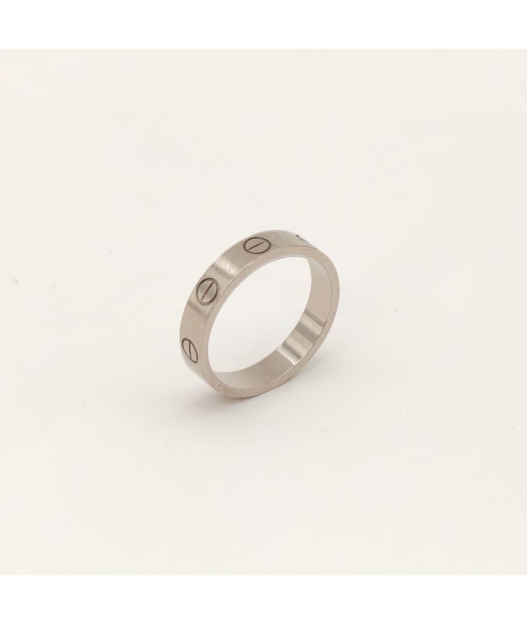 CARTIER Серебряное кольцо из белого золота, фото 3