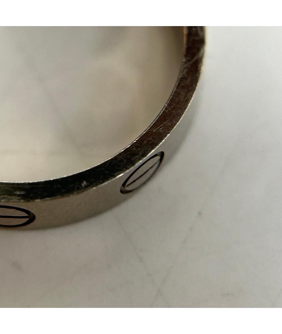 CARTIER Серебряное кольцо из белого золота, фото 7