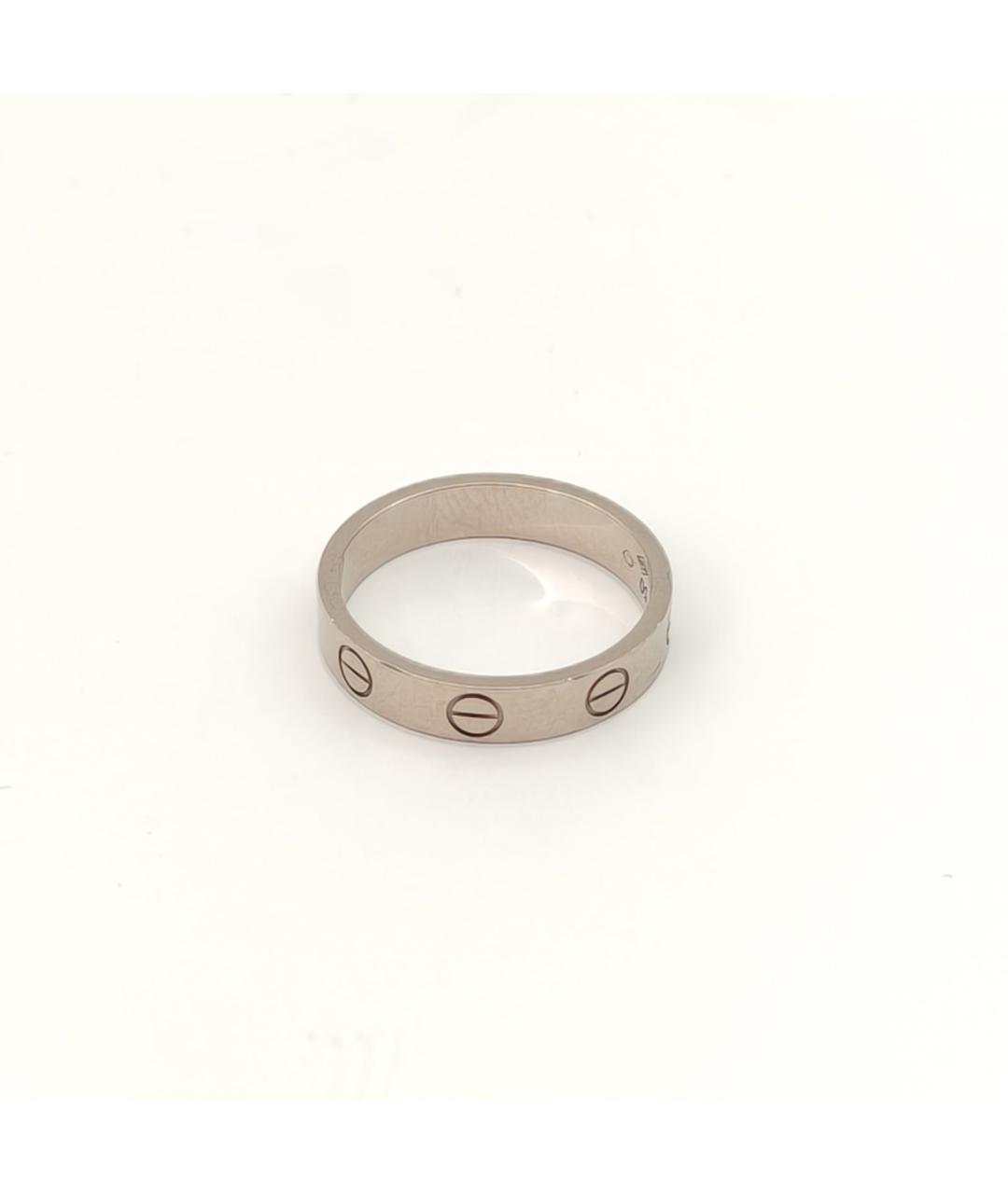 CARTIER Серебряное кольцо из белого золота, фото 5