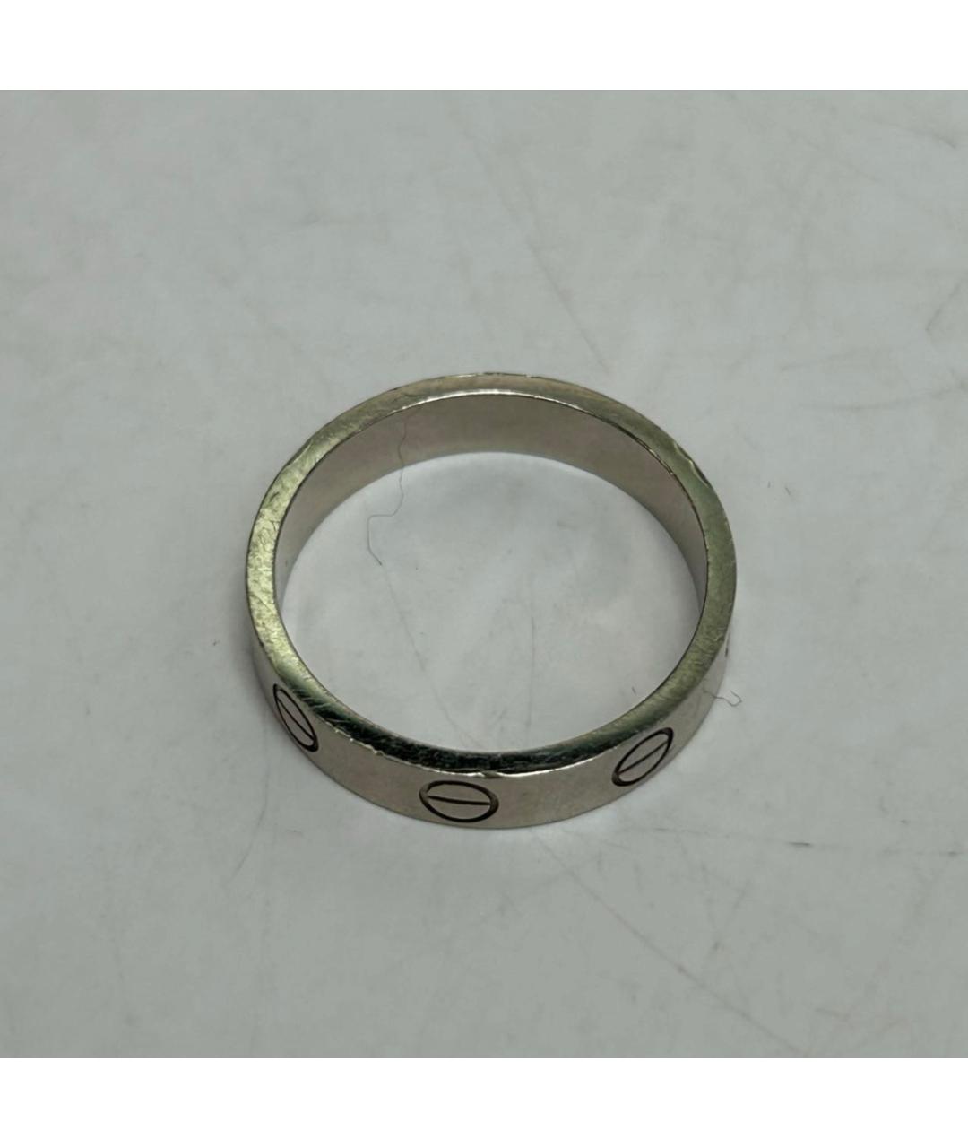 CARTIER Серебряное кольцо из белого золота, фото 6