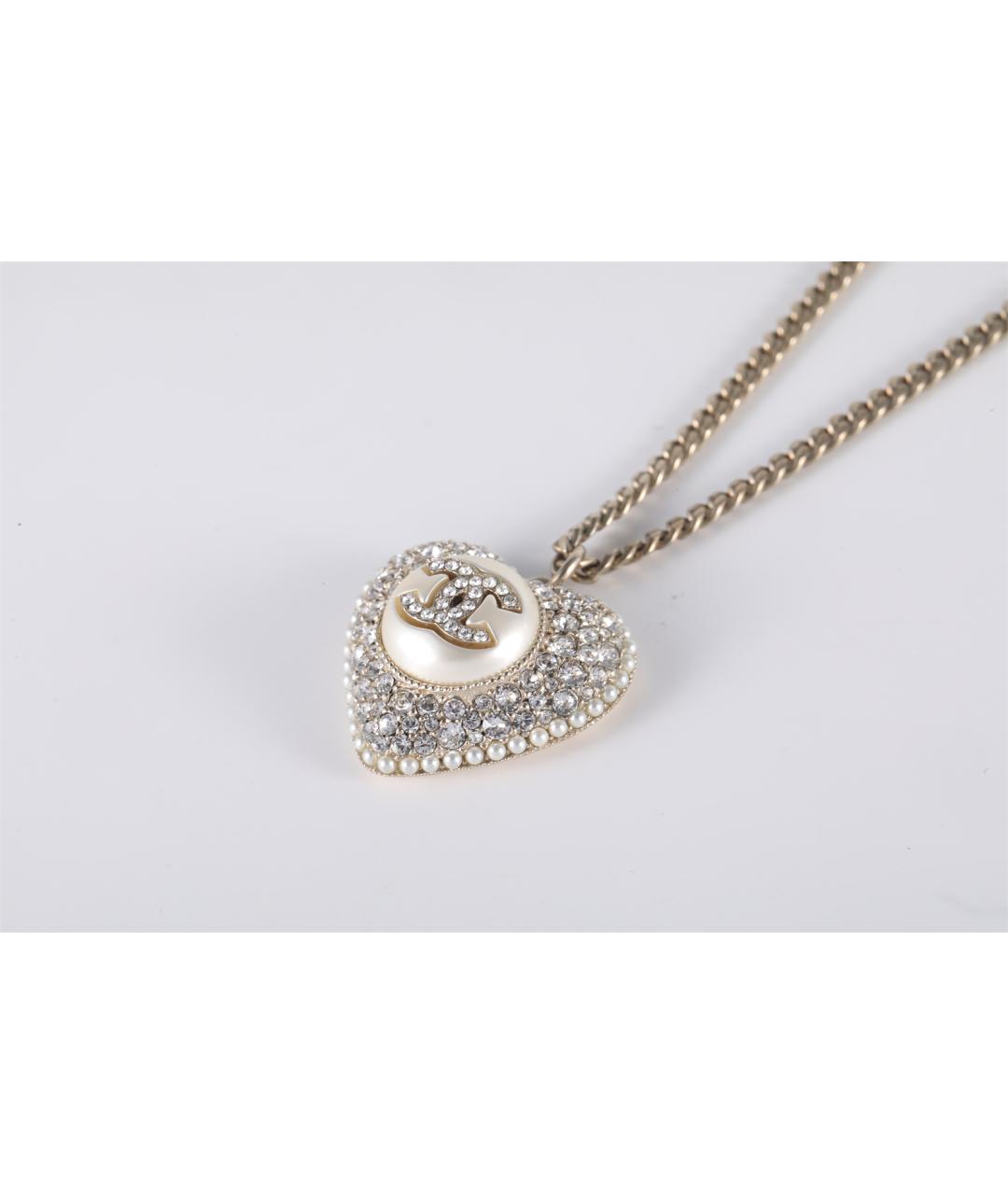 CHANEL Серебряная металлическая подвеска, фото 2