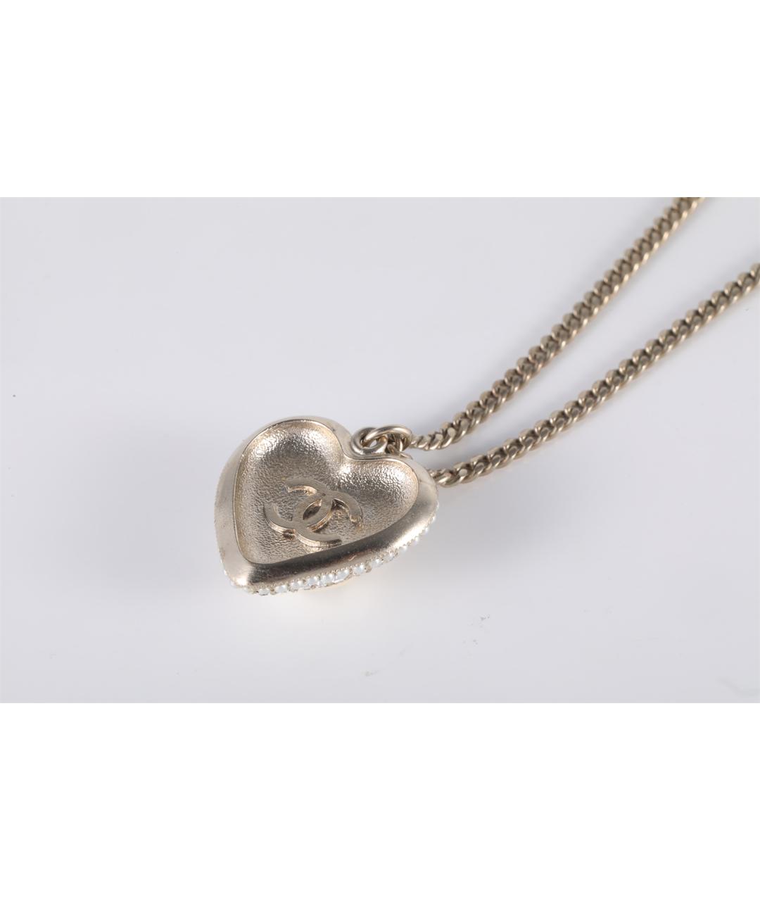 CHANEL Серебряная металлическая подвеска, фото 3