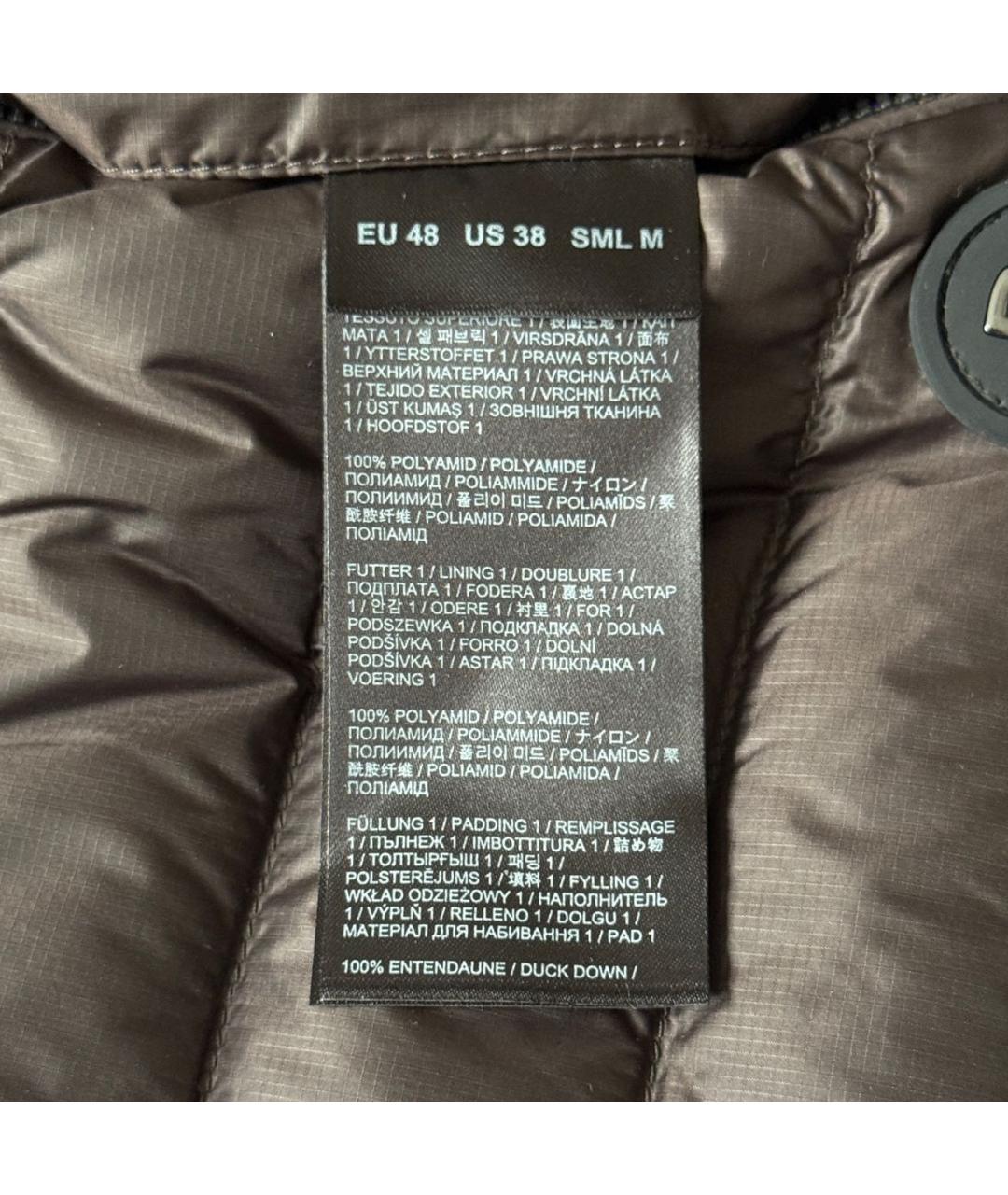 BOGNER Коричневый полиамидовый жилет, фото 7