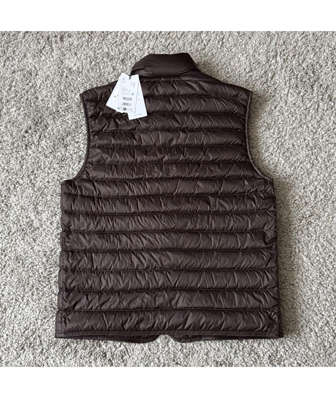 BOGNER Коричневый полиамидовый жилет, фото 3