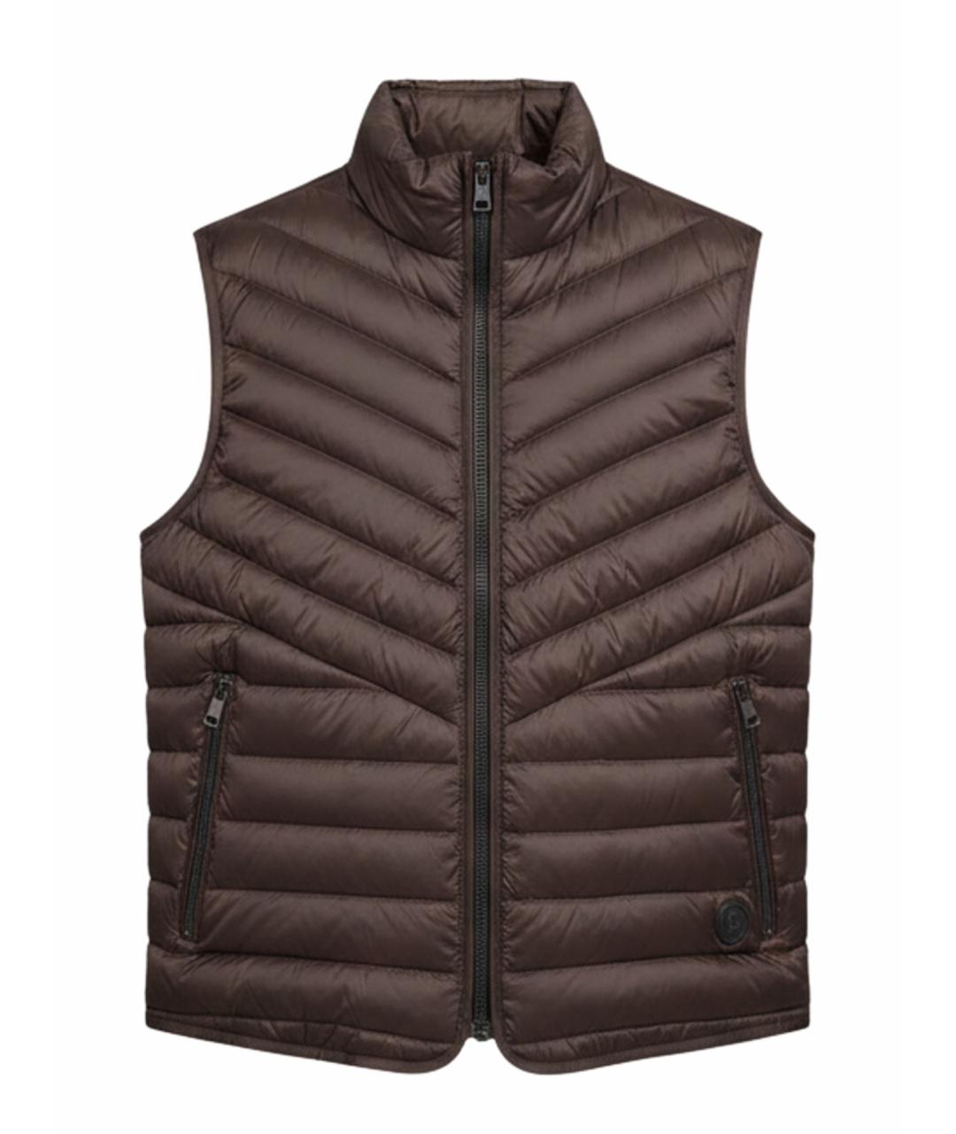 BOGNER Коричневый полиамидовый жилет, фото 1