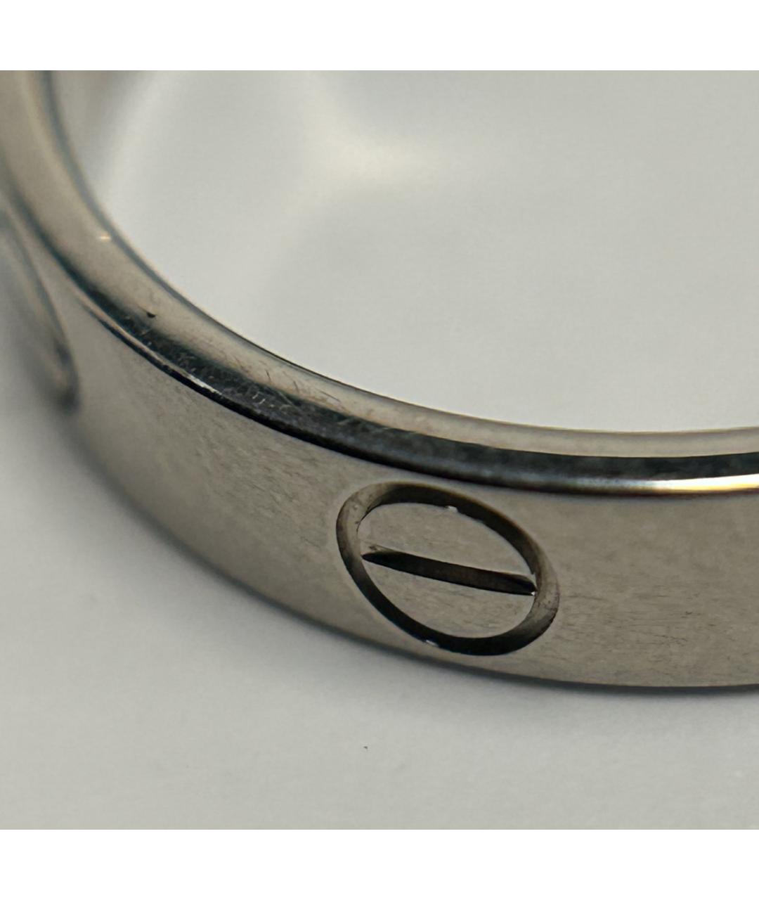 CARTIER Серебряное кольцо из белого золота, фото 7