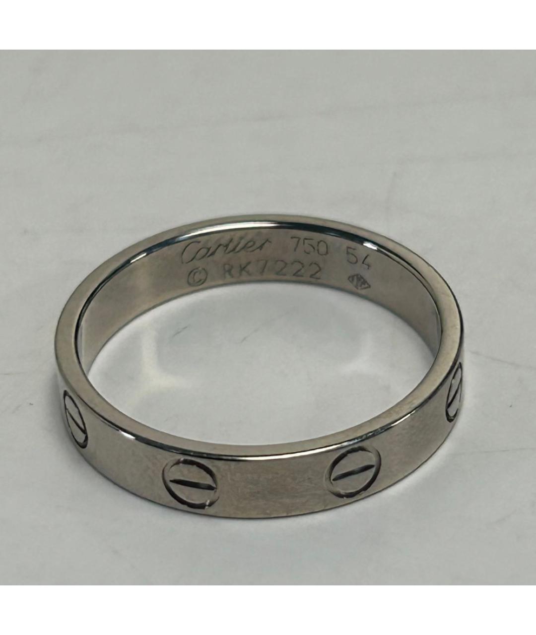 CARTIER Серебряное кольцо из белого золота, фото 6