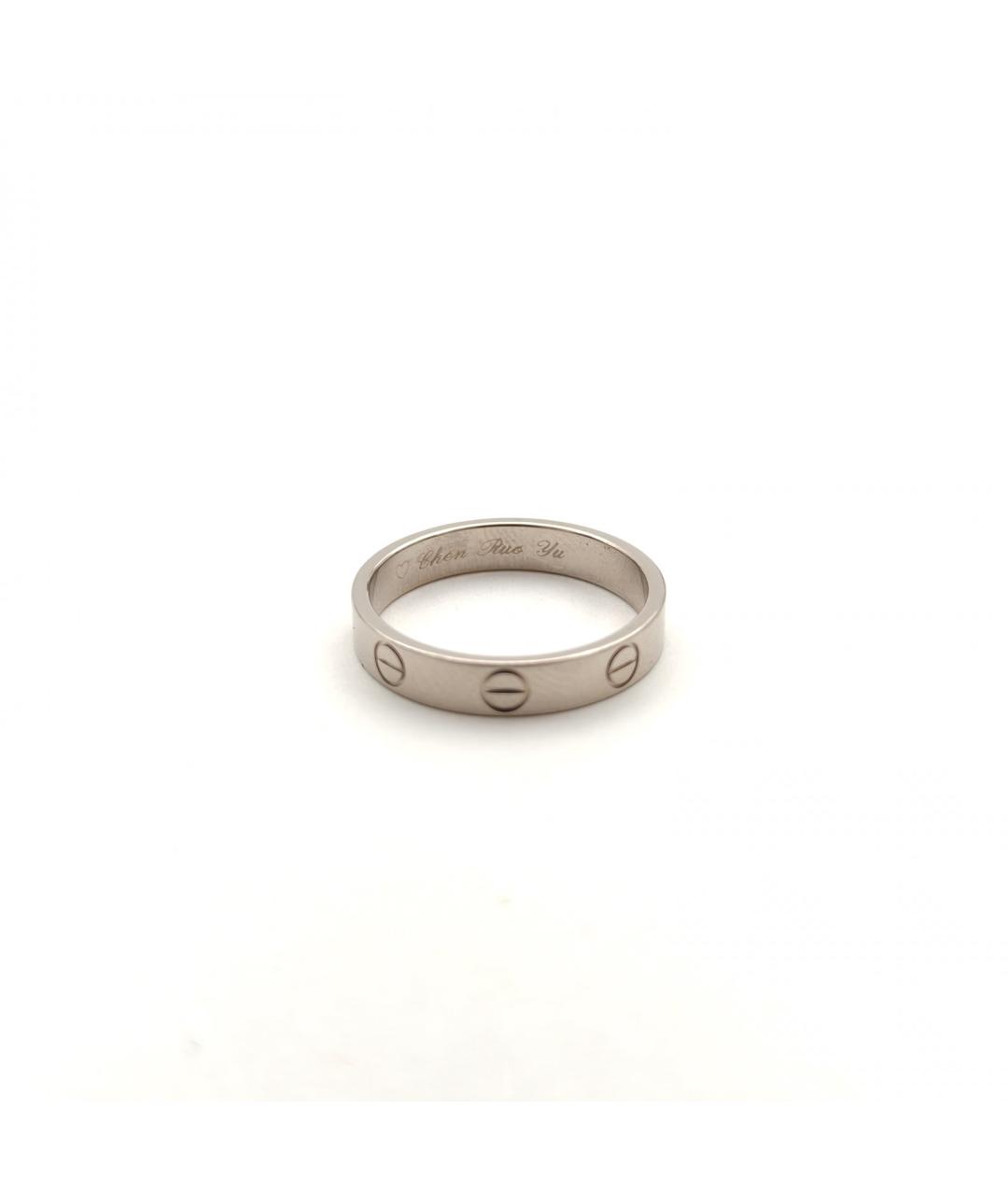 CARTIER Серебряное кольцо из белого золота, фото 4