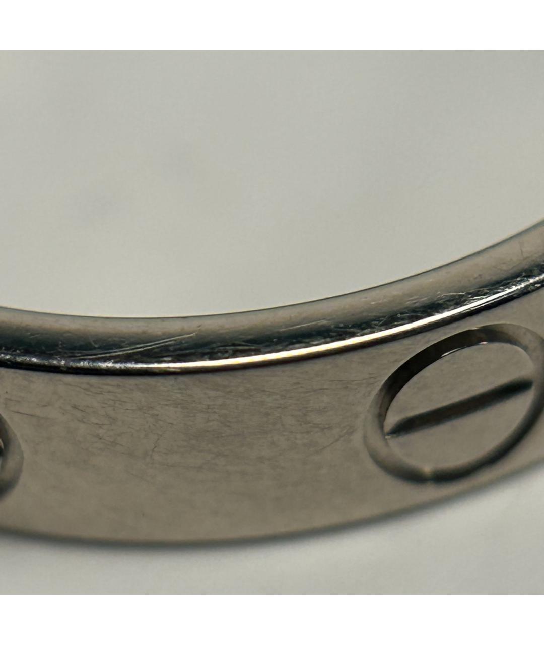 CARTIER Серебряное кольцо из белого золота, фото 9