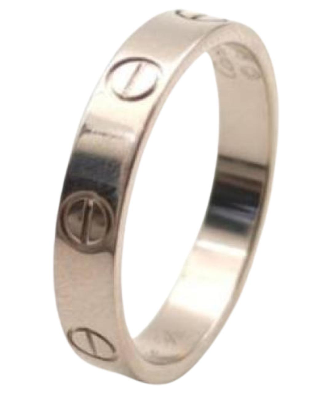 CARTIER Серебряное кольцо из белого золота, фото 1