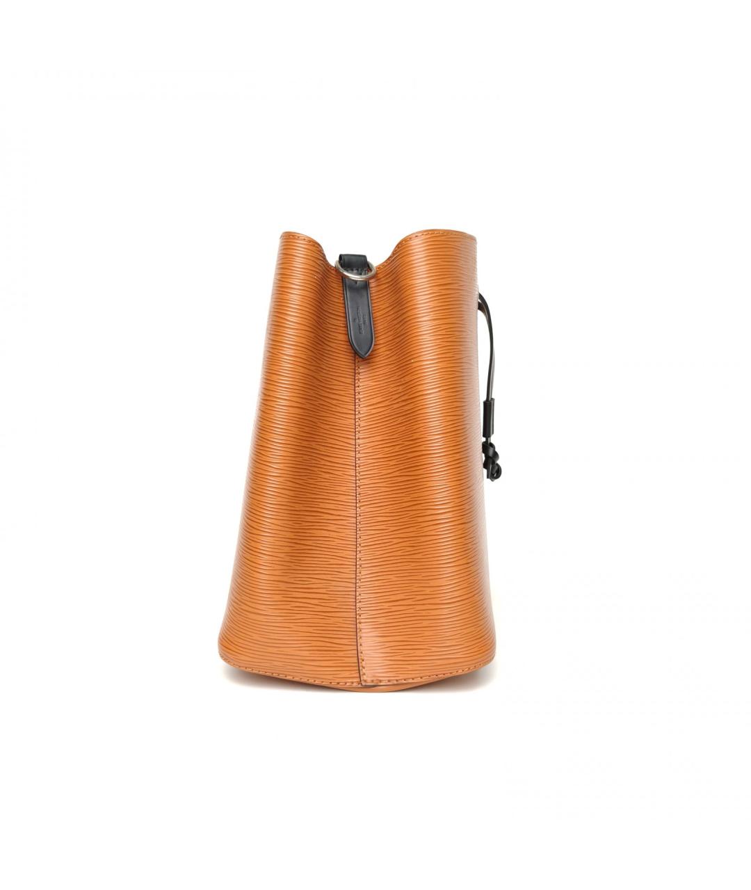 LOUIS VUITTON Оранжевая кожаная сумка через плечо, фото 5