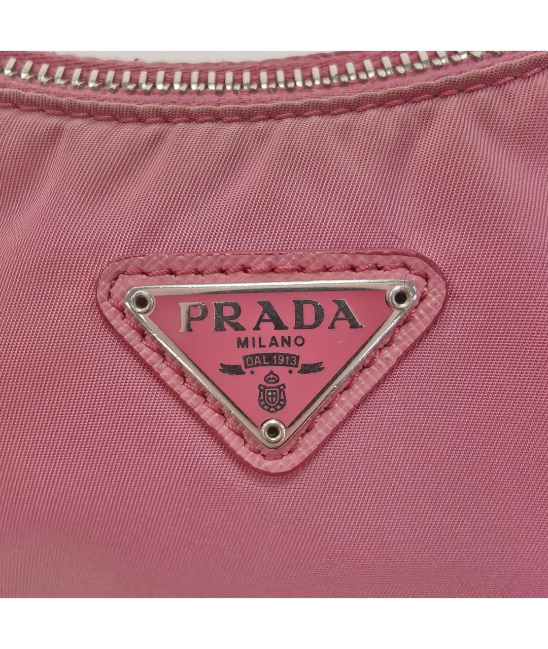 PRADA Розовая сумка через плечо, фото 7