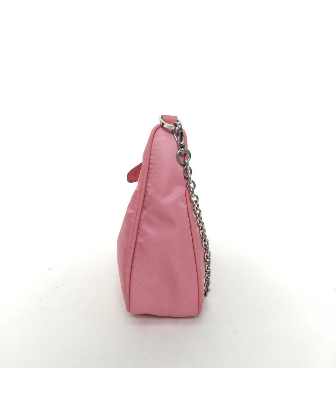 PRADA Розовая сумка через плечо, фото 5