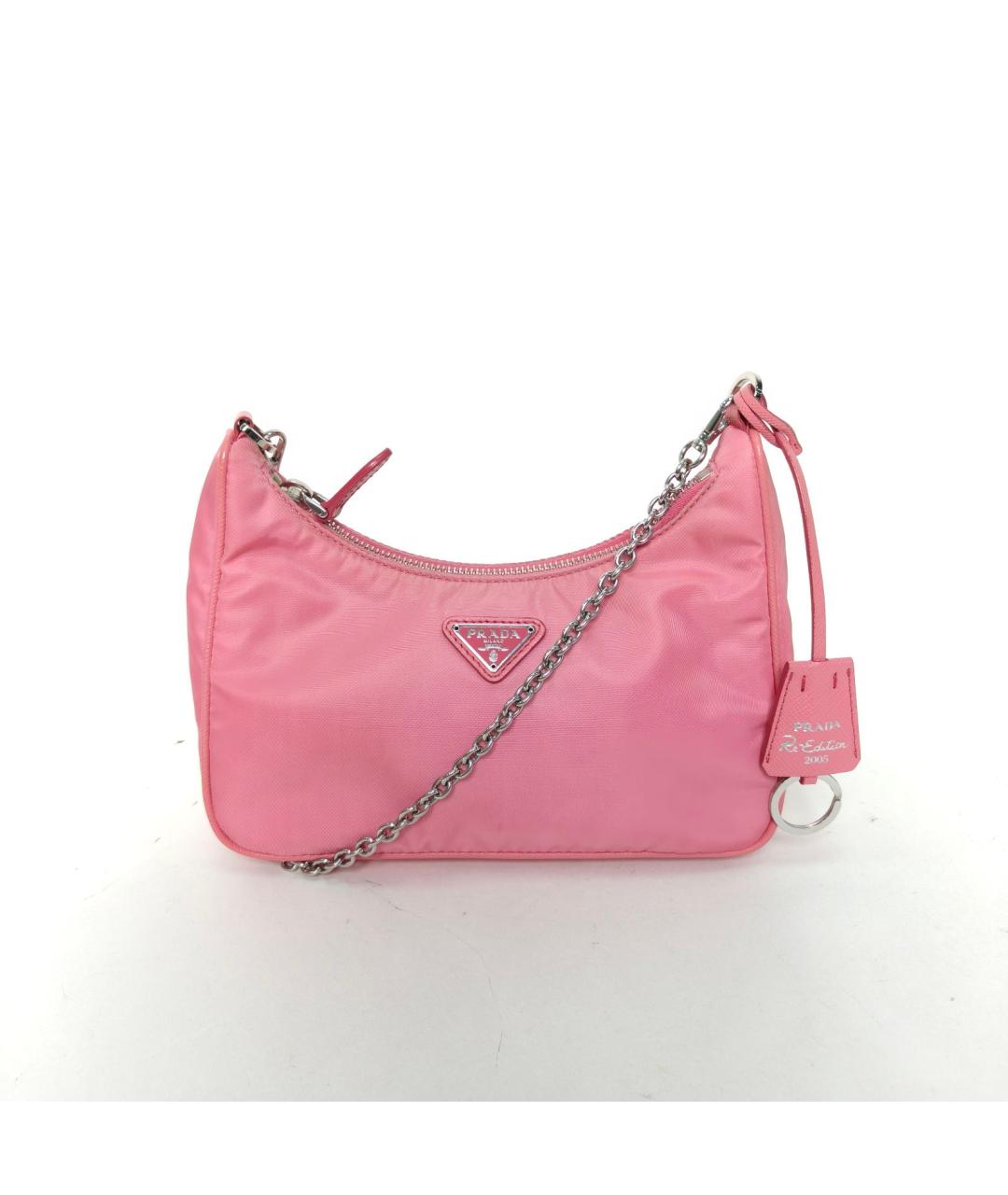 PRADA Розовая сумка через плечо, фото 2