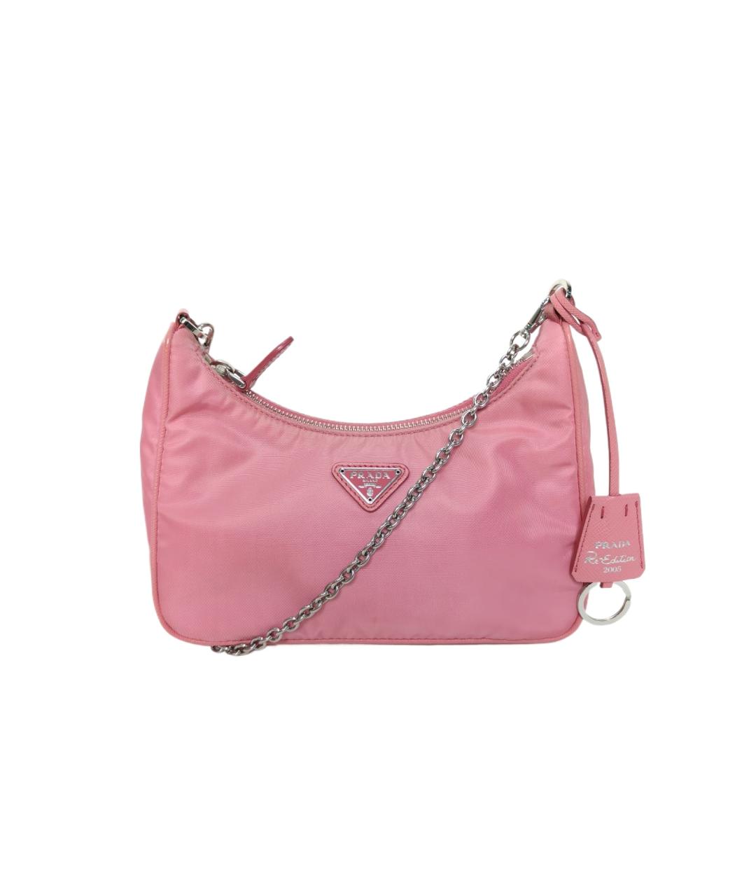 PRADA Розовая сумка через плечо, фото 1