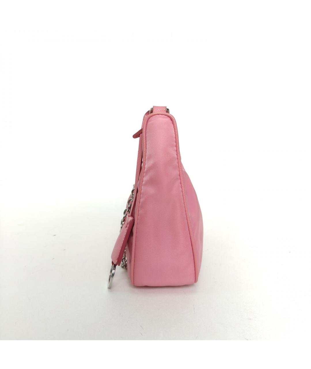 PRADA Розовая сумка через плечо, фото 3