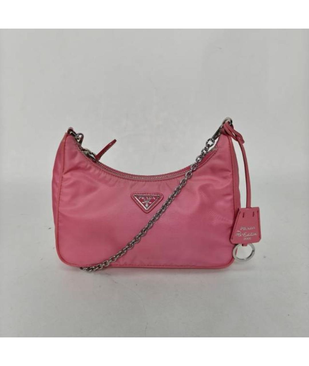 PRADA Розовая сумка через плечо, фото 9