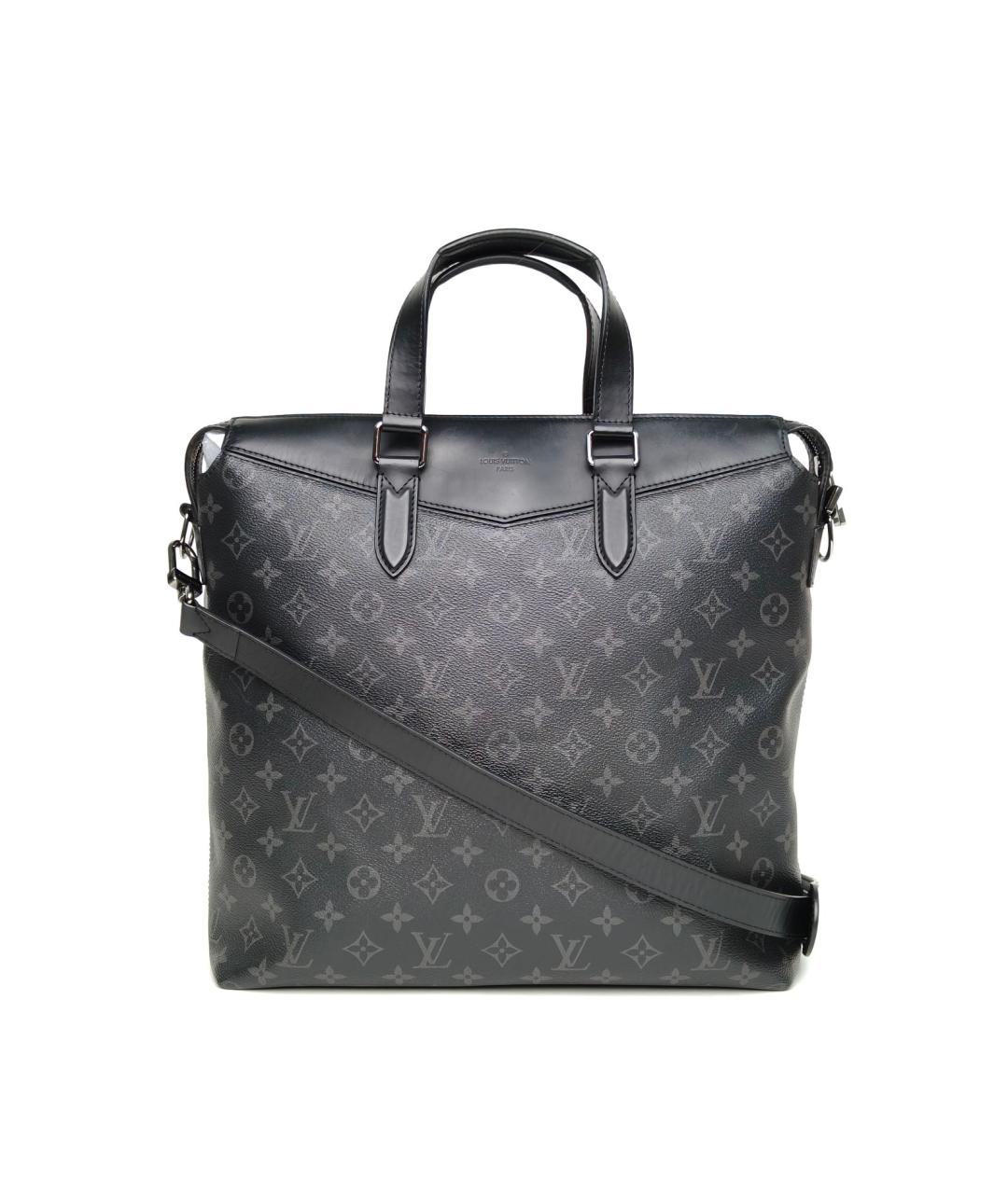 LOUIS VUITTON Черный портфель, фото 2