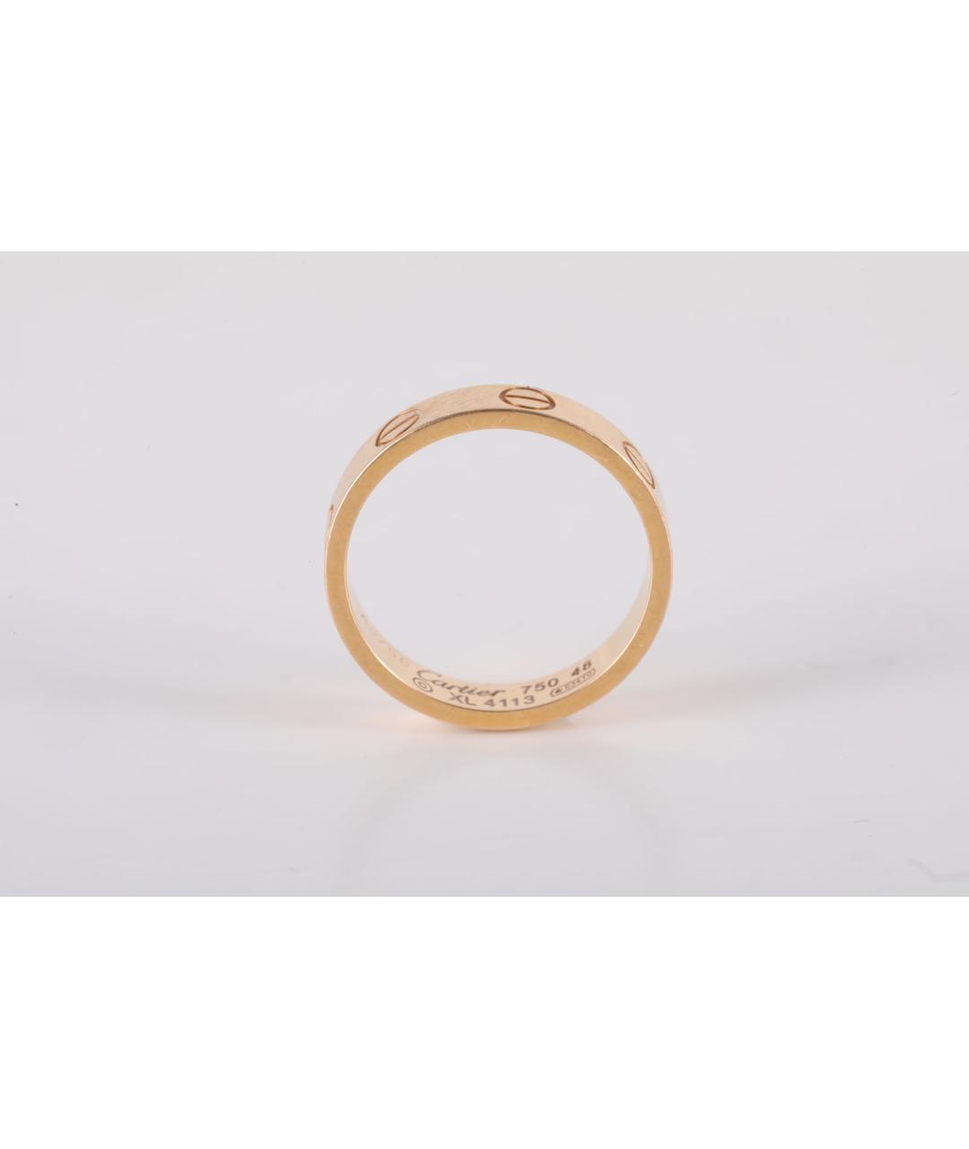 CARTIER Золотое кольцо из розового золота, фото 3