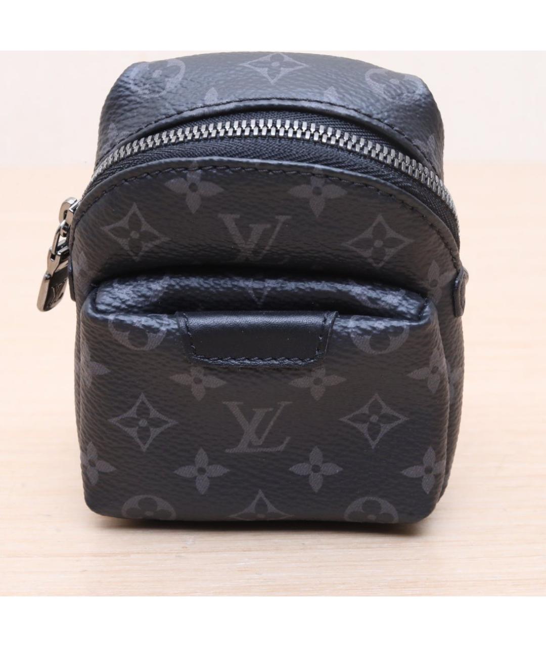 LOUIS VUITTON Черный рюкзак, фото 8