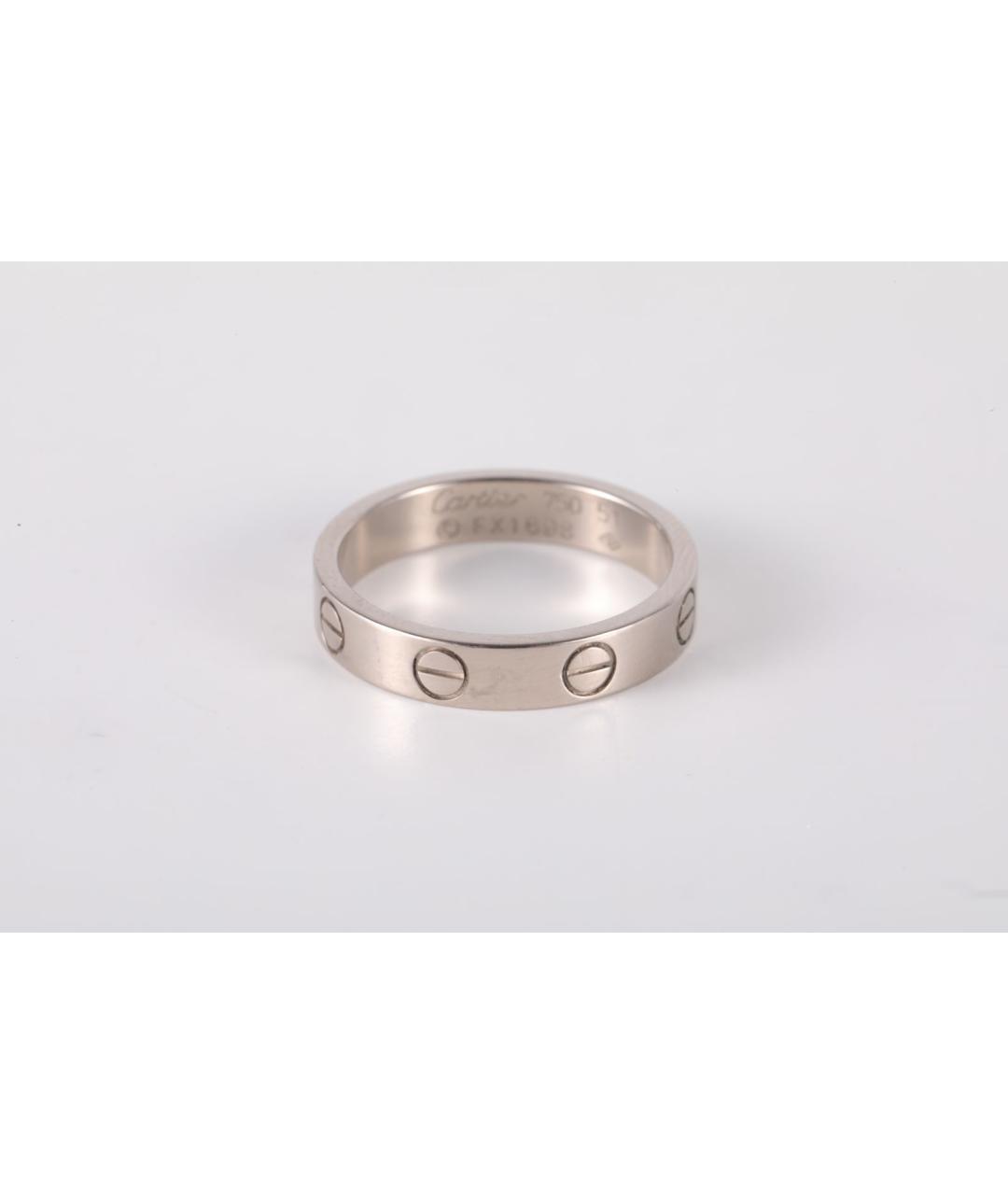 CARTIER Серебряное кольцо из белого золота, фото 4