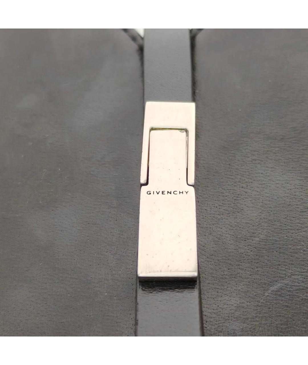 GIVENCHY Черная кожаная сумка через плечо, фото 7