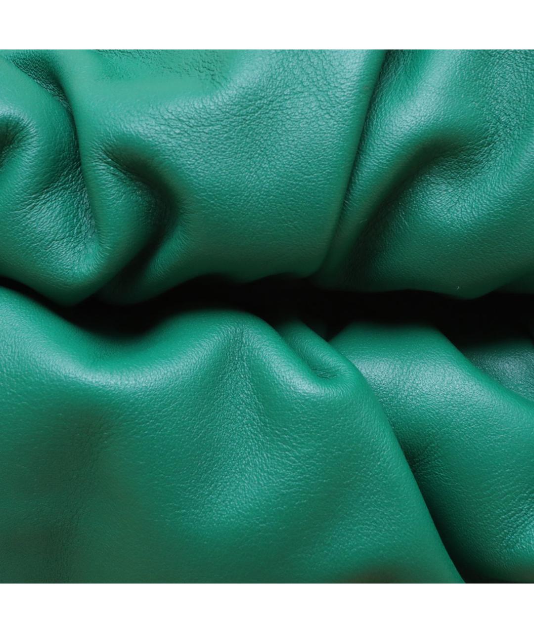 BOTTEGA VENETA Зеленая кожаная сумка через плечо, фото 8