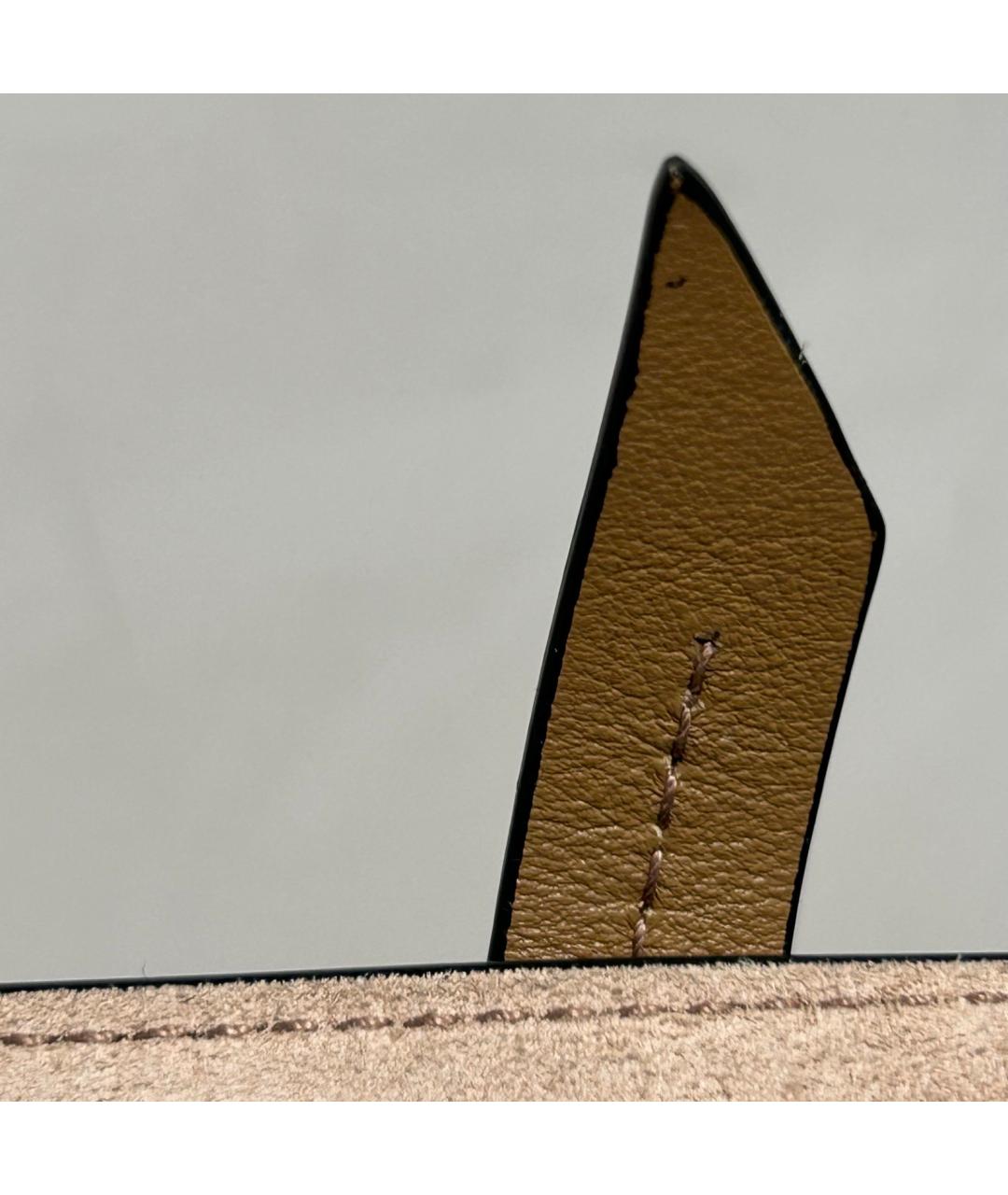 MIU MIU Розовая кожаная сумка через плечо, фото 9