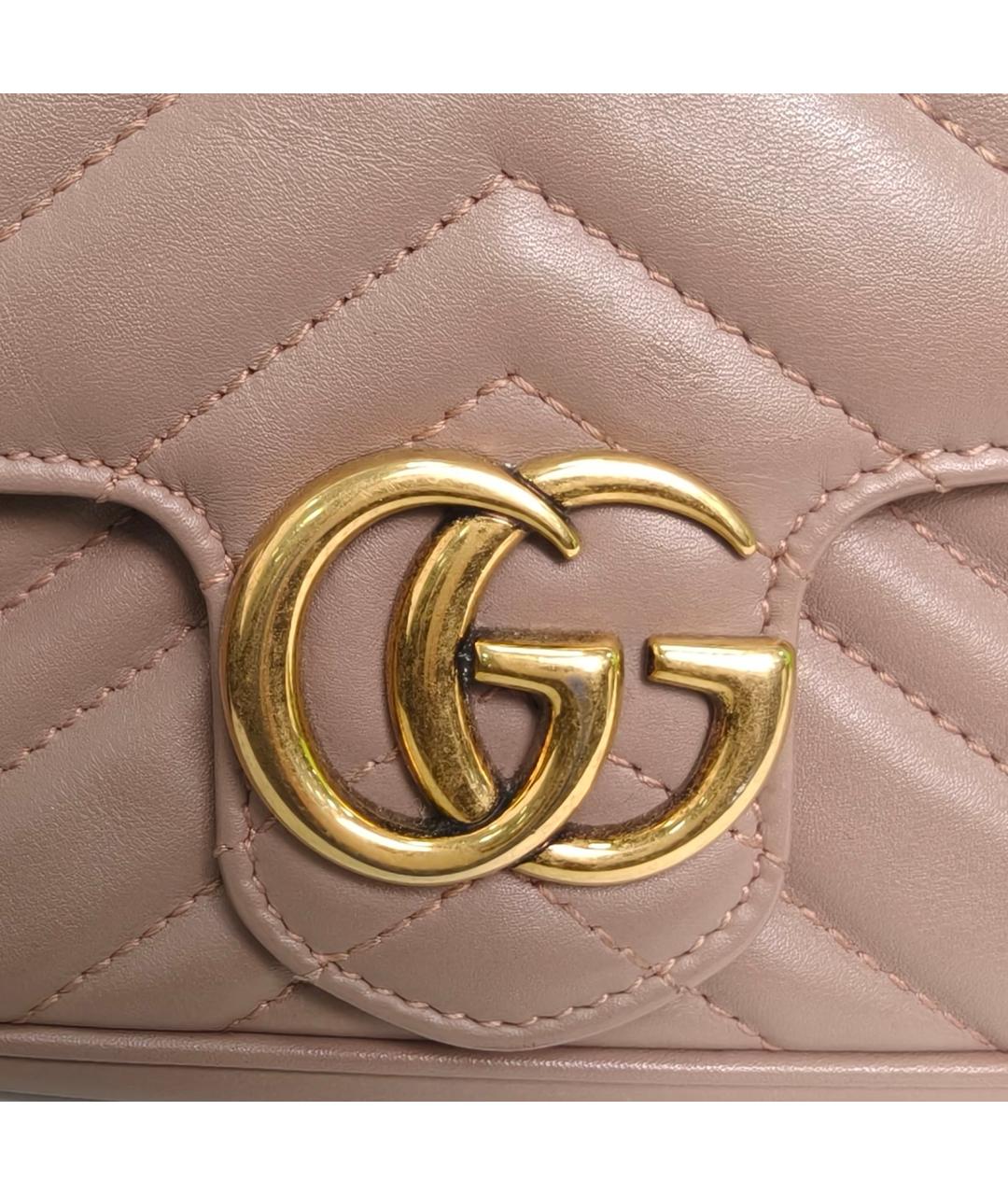GUCCI Кожаная сумка через плечо, фото 7