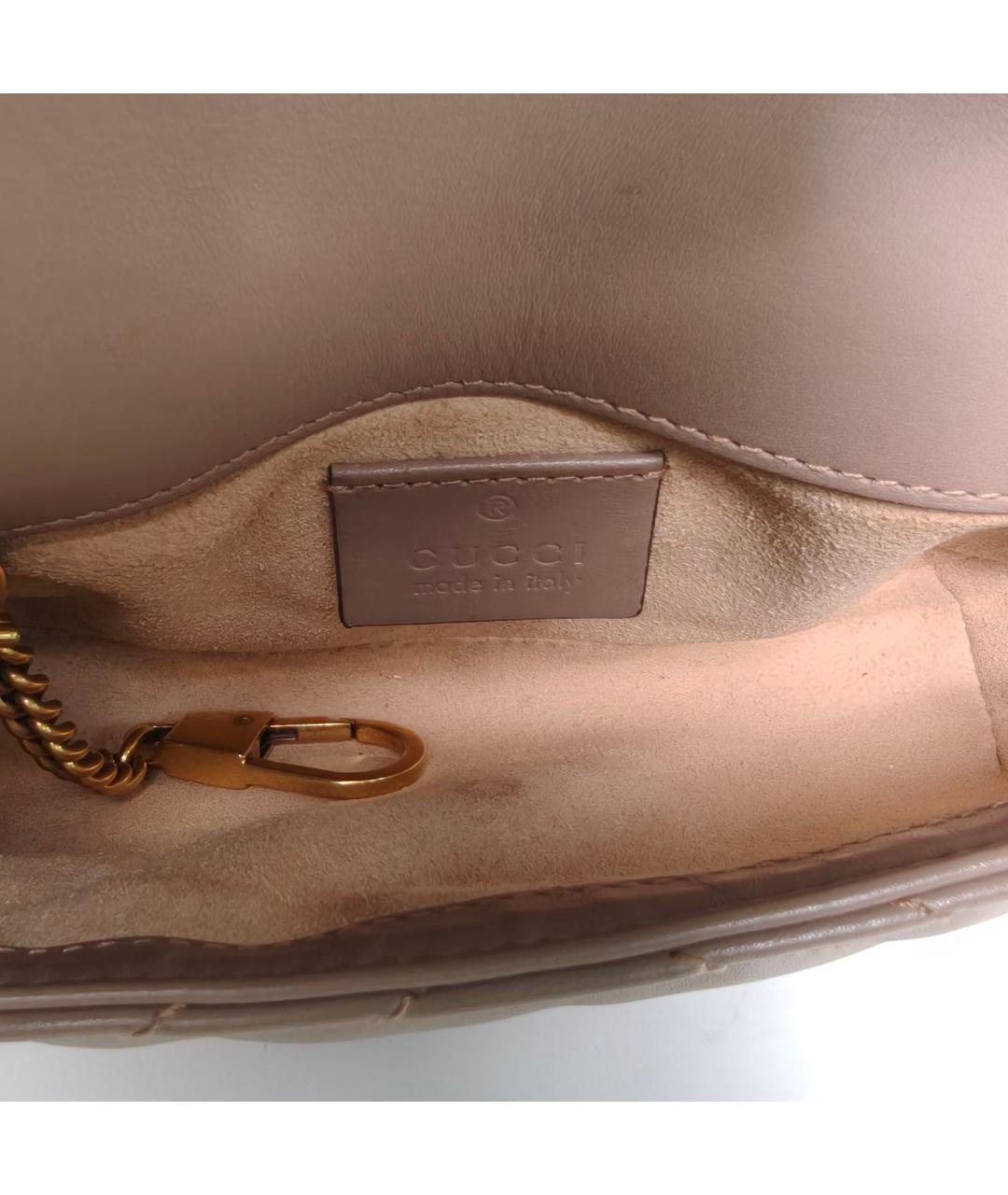 GUCCI Кожаная сумка через плечо, фото 8