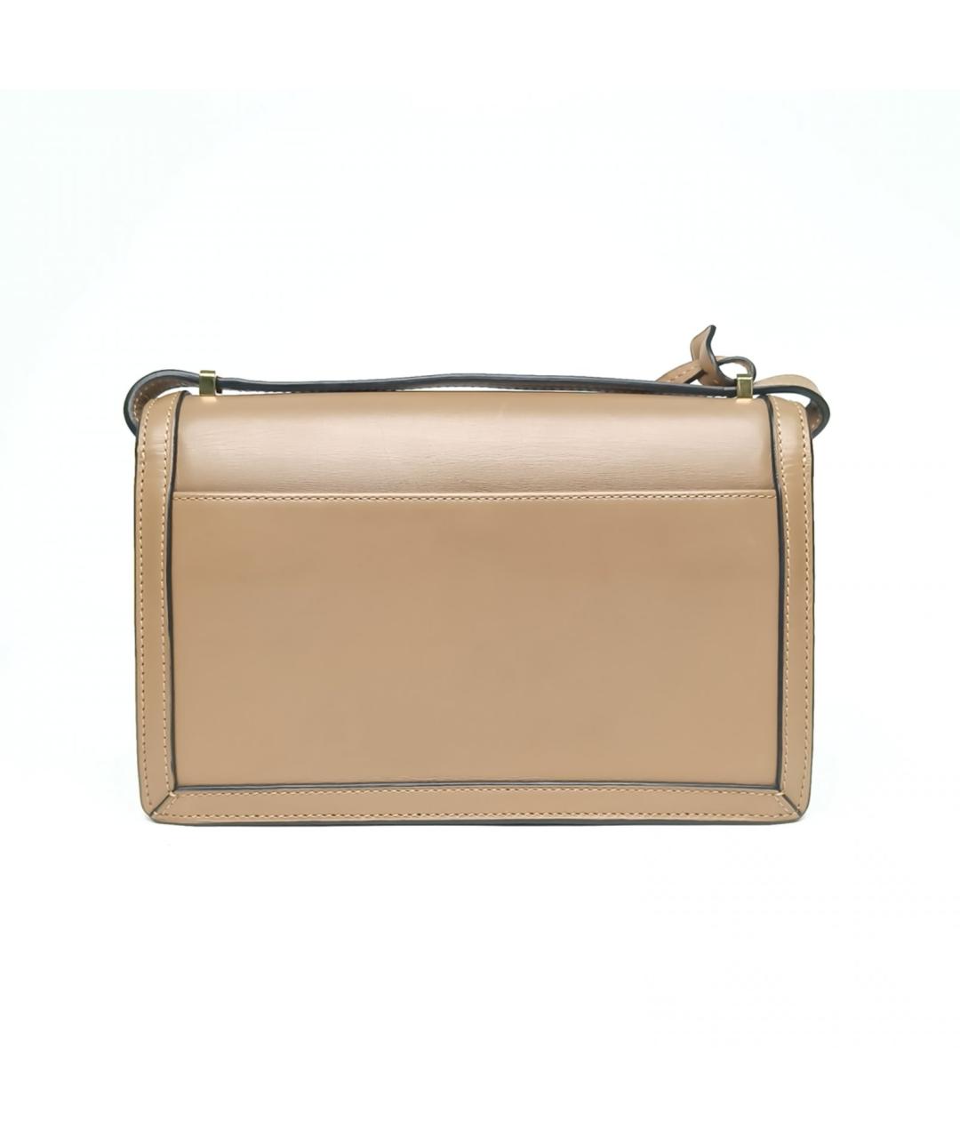 LOEWE Коричневая кожаная сумка через плечо, фото 4