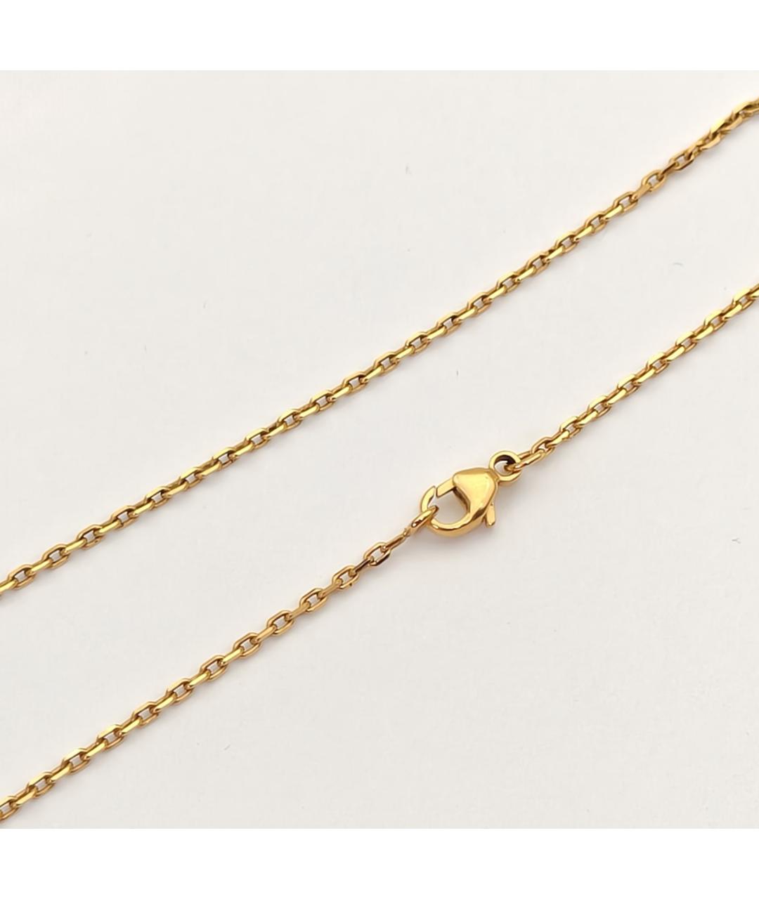 HERMES Золотое металлическое колье, фото 6