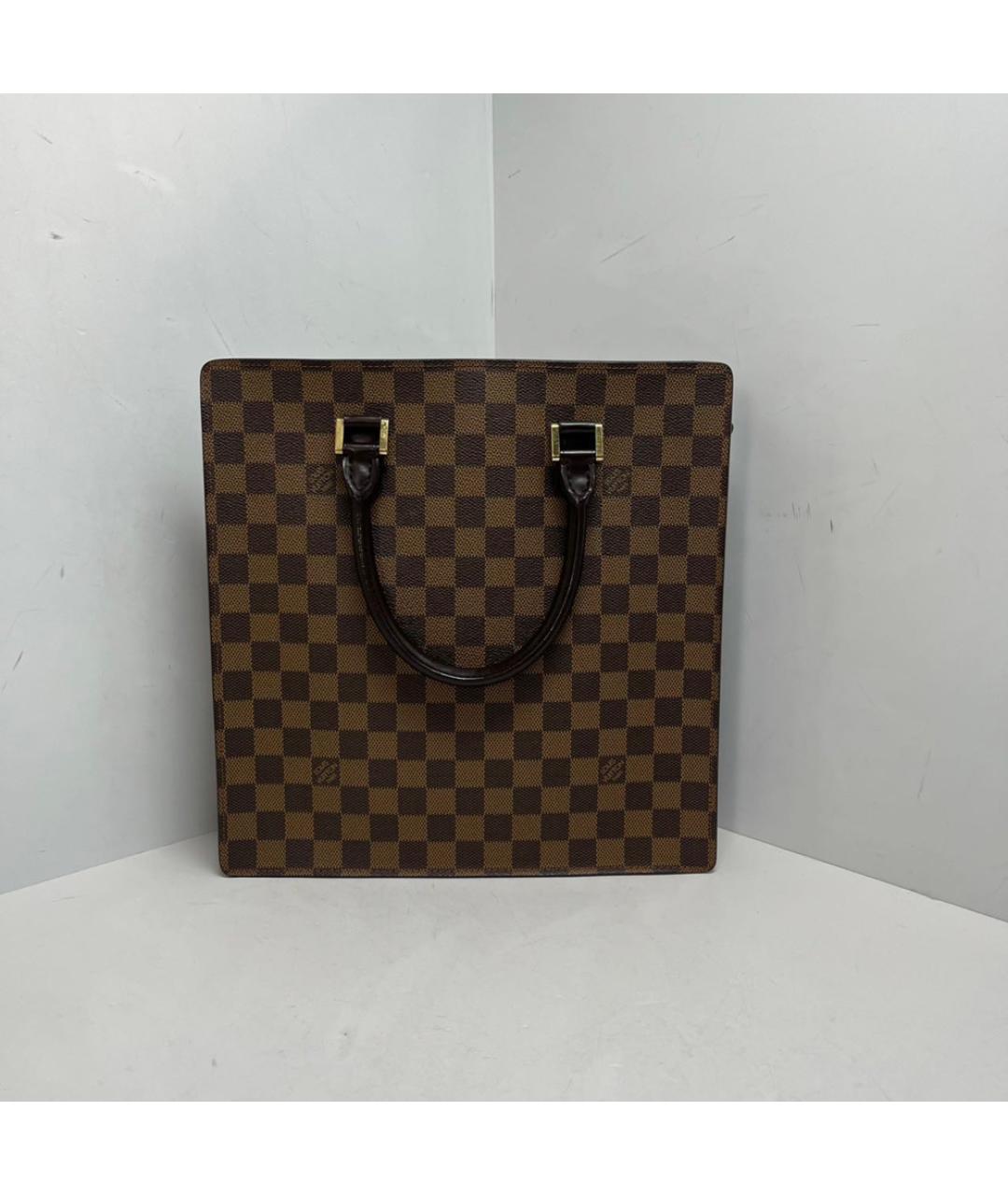 LOUIS VUITTON Коричневая сумка с короткими ручками, фото 9