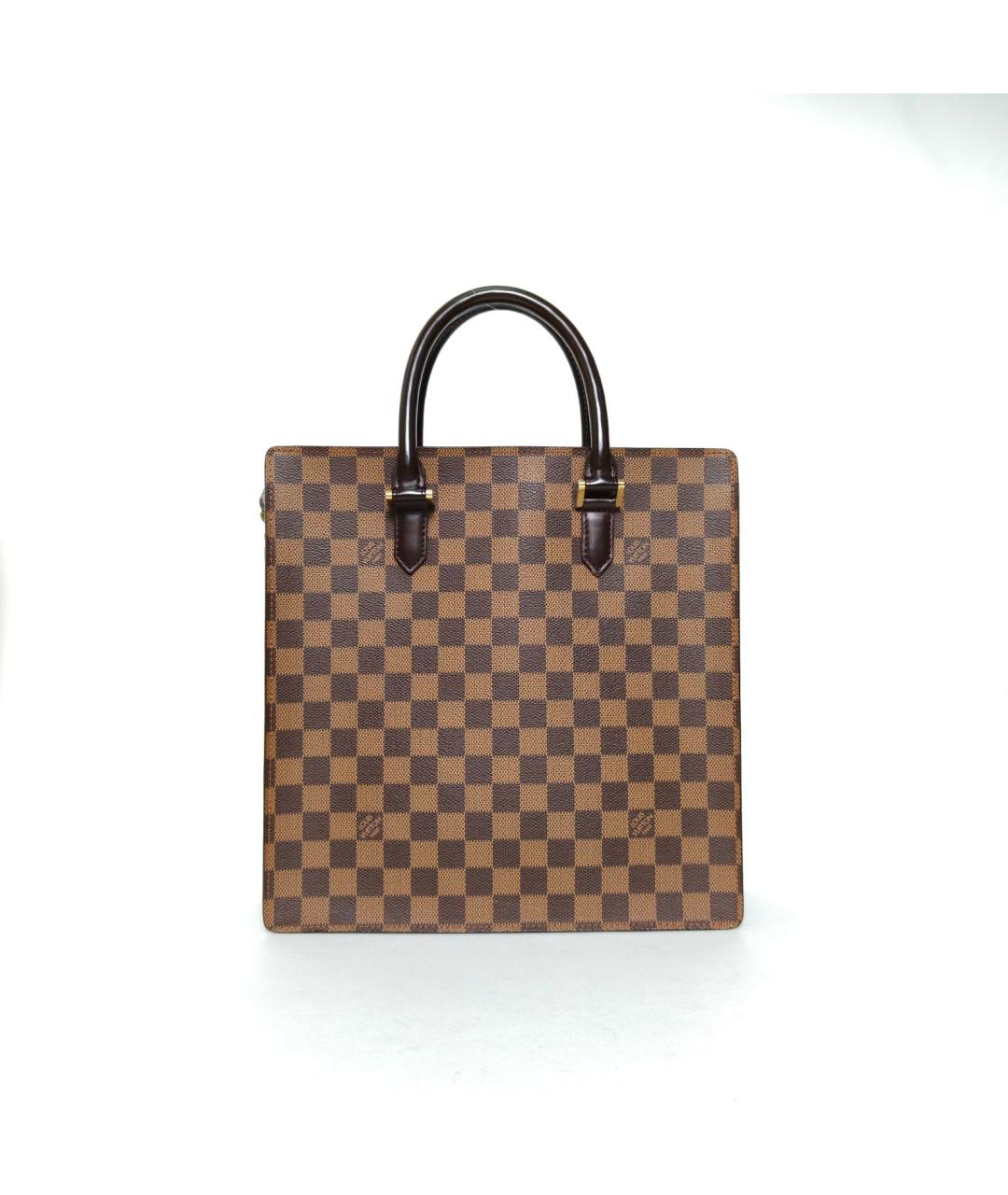 LOUIS VUITTON Коричневая сумка с короткими ручками, фото 4