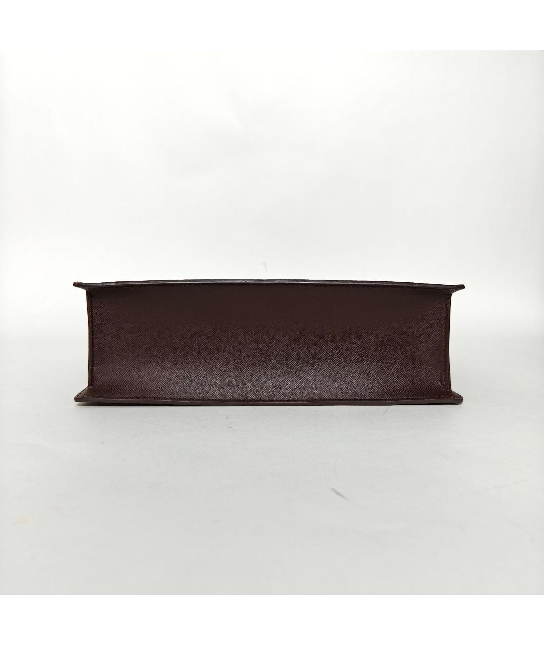 LOUIS VUITTON Коричневая сумка с короткими ручками, фото 6