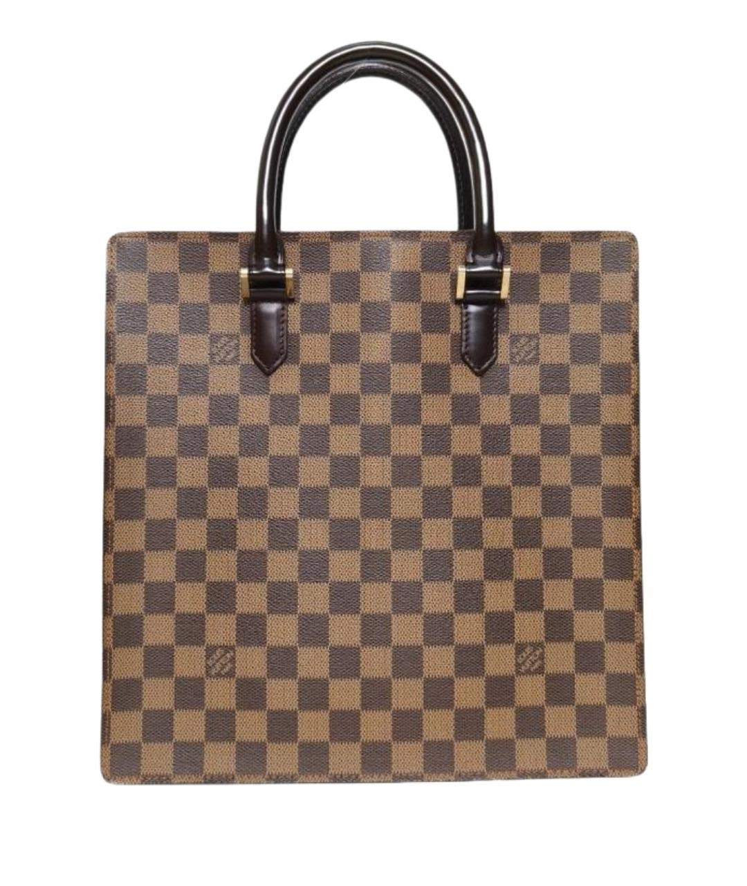 LOUIS VUITTON Коричневая сумка с короткими ручками, фото 1