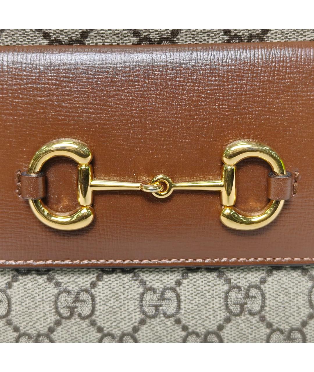 GUCCI Коричневая сумка через плечо, фото 4