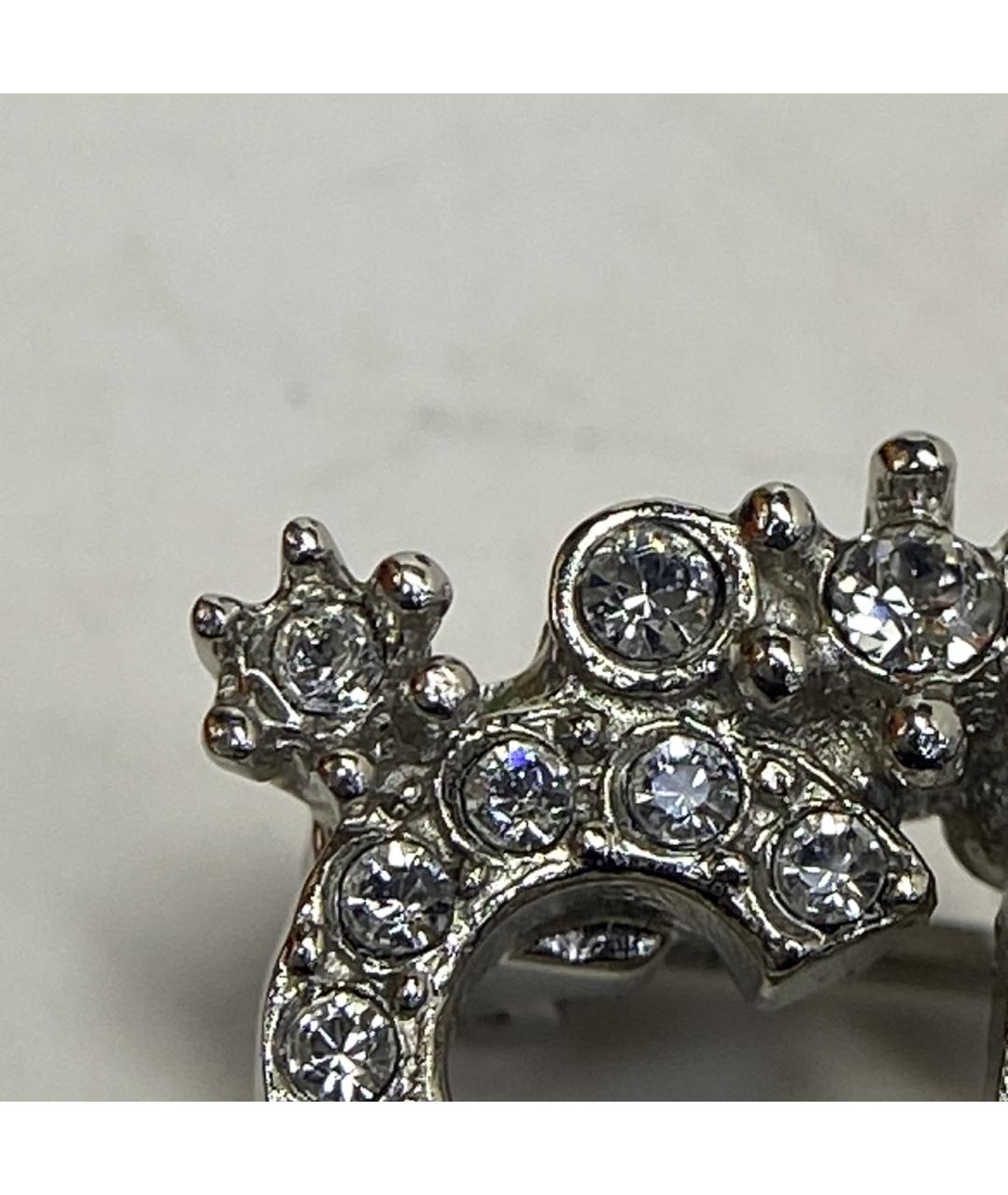 CHANEL Серебряная металлическая булавка / брошь, фото 8