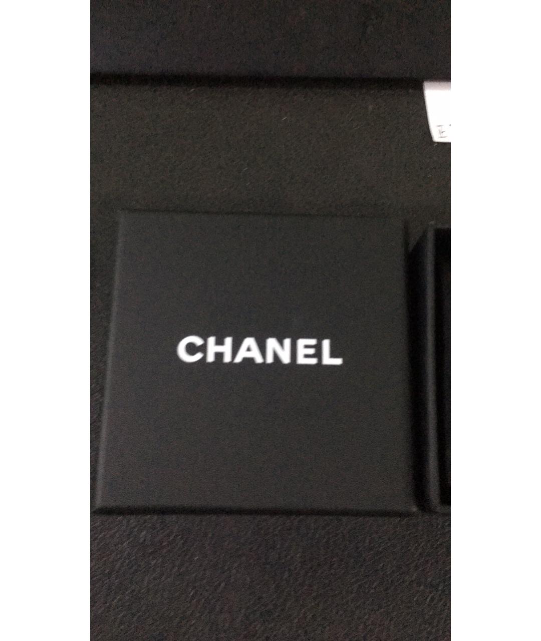 CHANEL Серебряные металлические серьги, фото 9