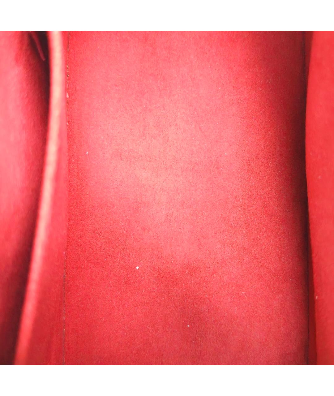 LOUIS VUITTON Красная сумка через плечо, фото 8