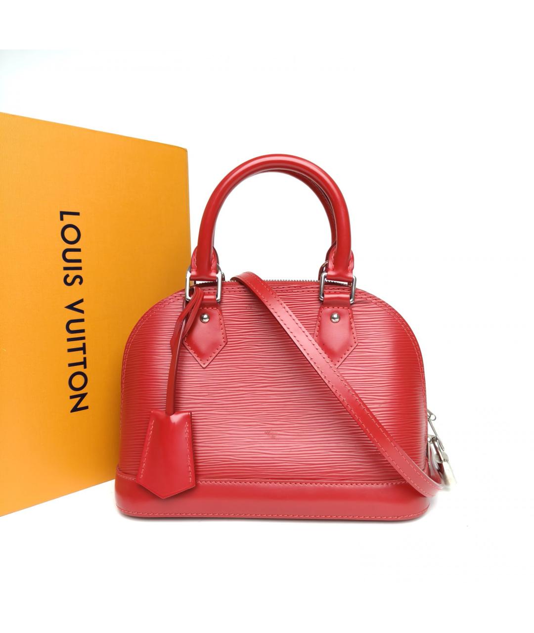 LOUIS VUITTON Красная сумка через плечо, фото 9