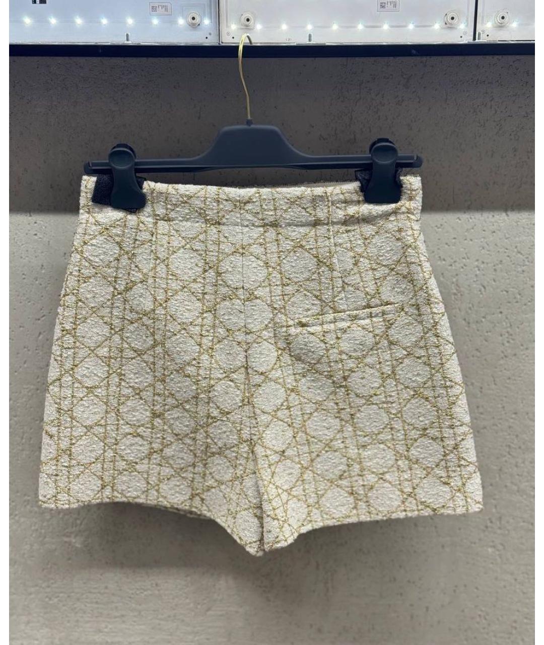 CHRISTIAN DIOR Бежевая юбка миди, фото 2