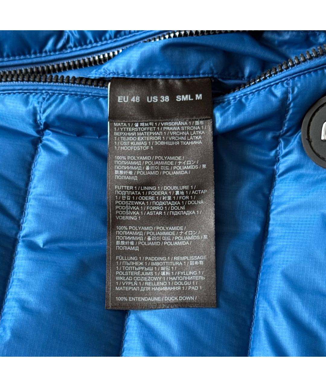 BOGNER Синий полиамидовый жилет, фото 7