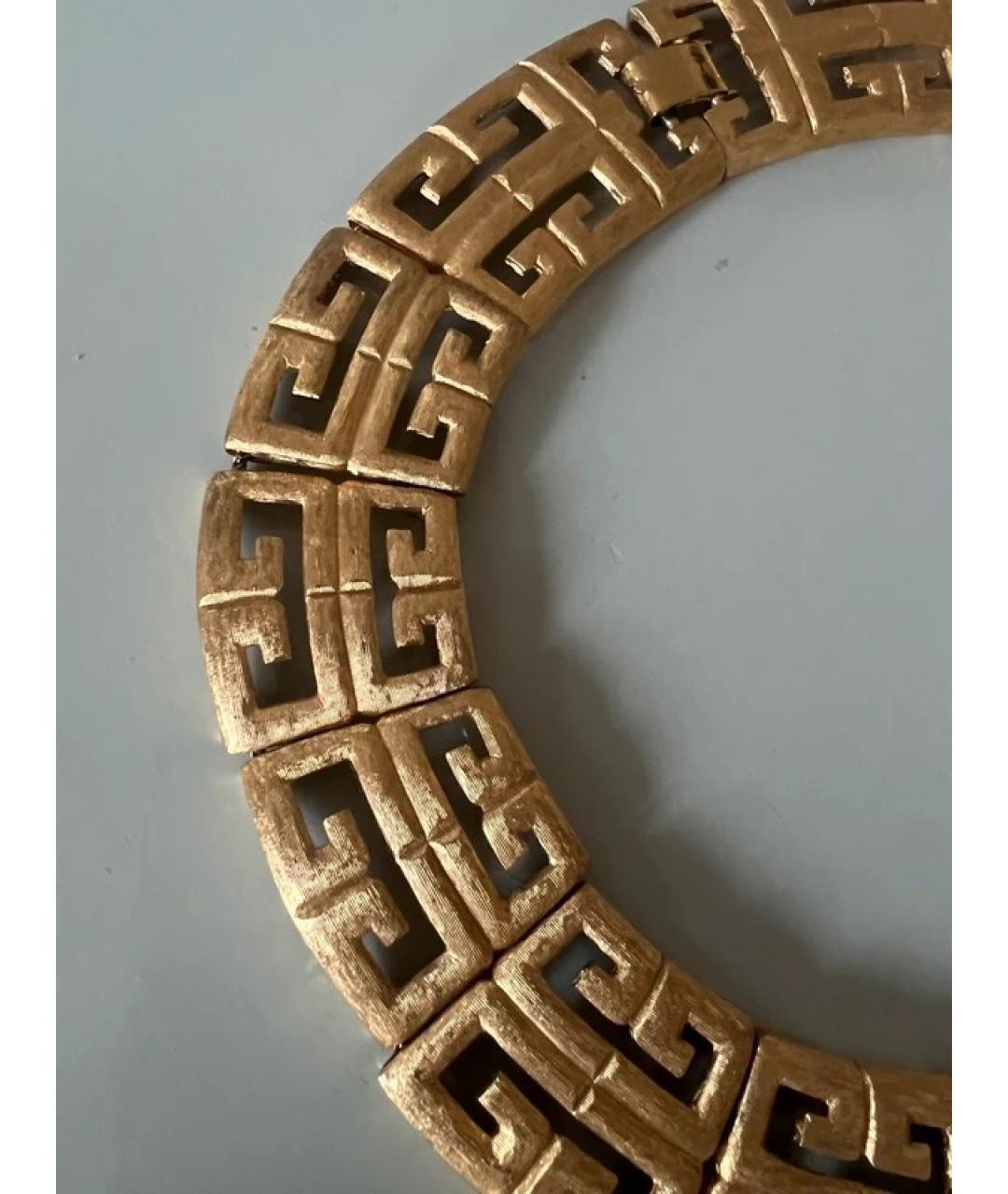 GIVENCHY Золотое металлическое колье, фото 2