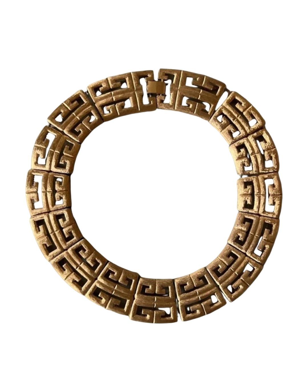 GIVENCHY Золотое металлическое колье, фото 1