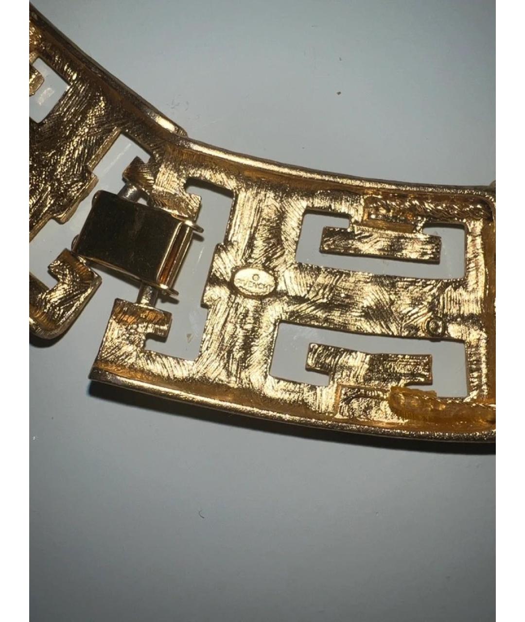 GIVENCHY Золотое металлическое колье, фото 5