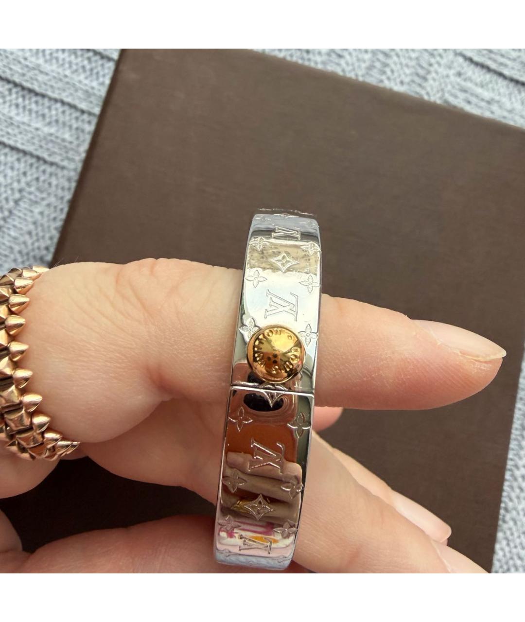 LOUIS VUITTON Серебрянный браслет, фото 5