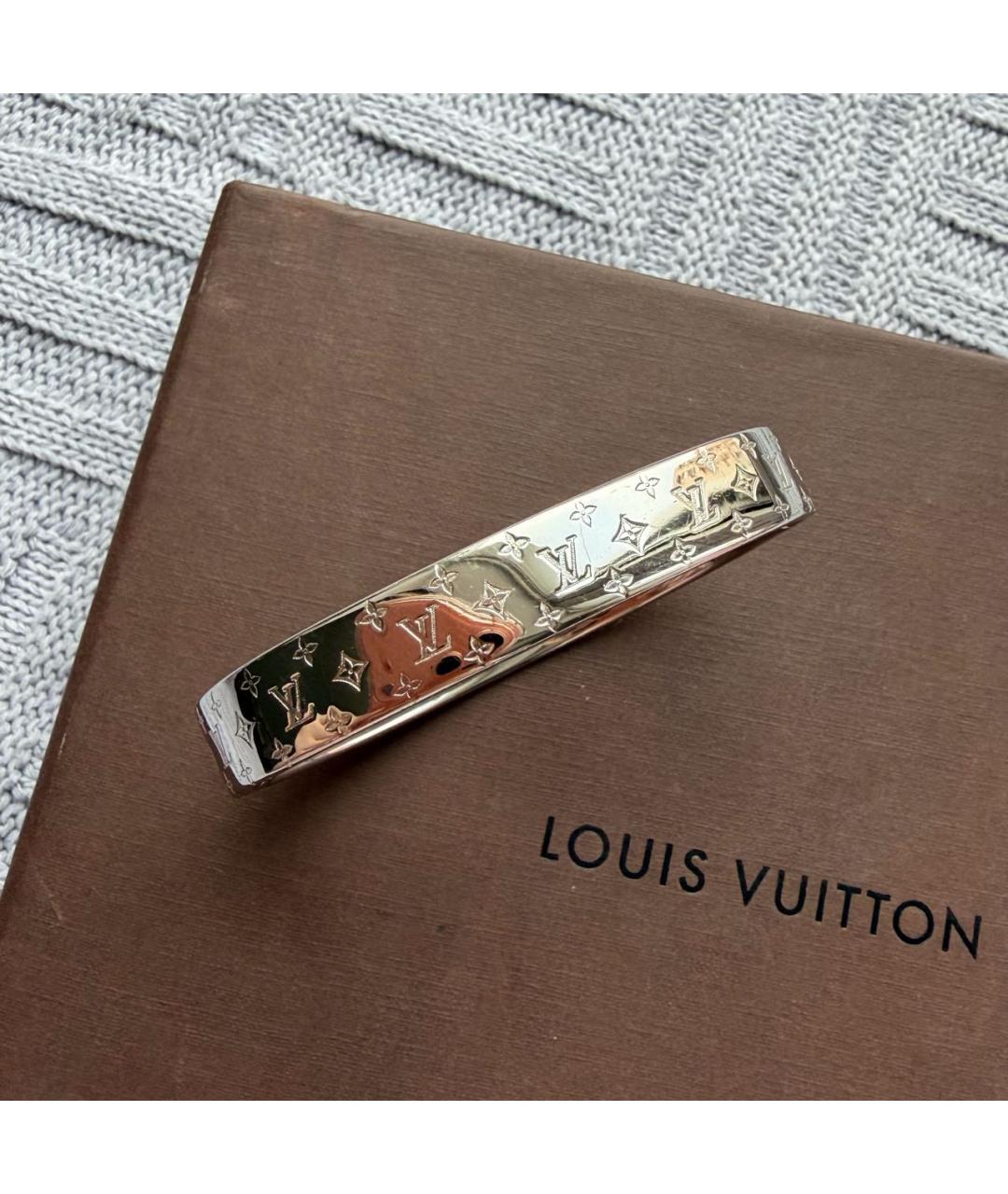 LOUIS VUITTON Серебрянный браслет, фото 3