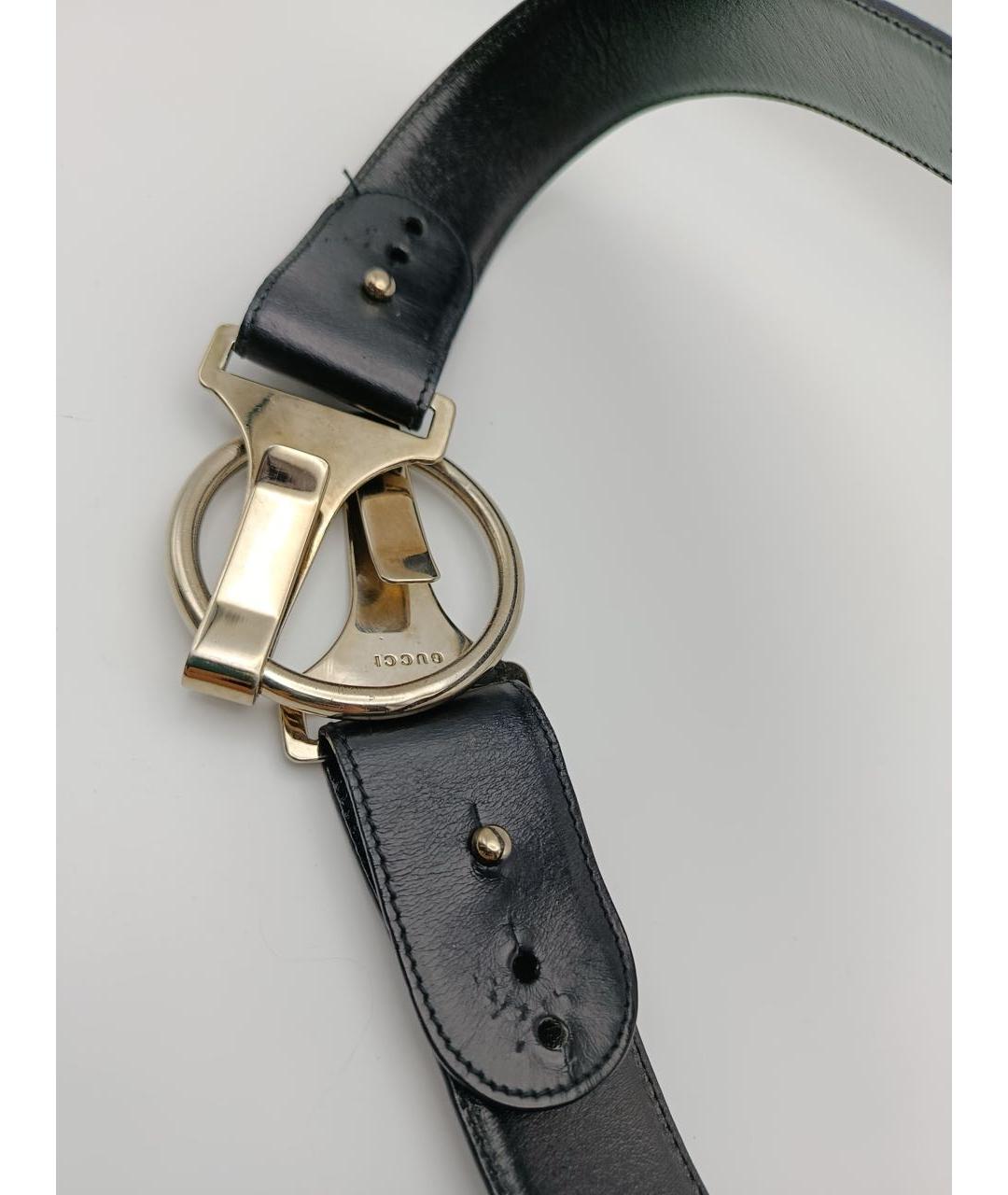 GUCCI Хаки кожаный ремень, фото 6