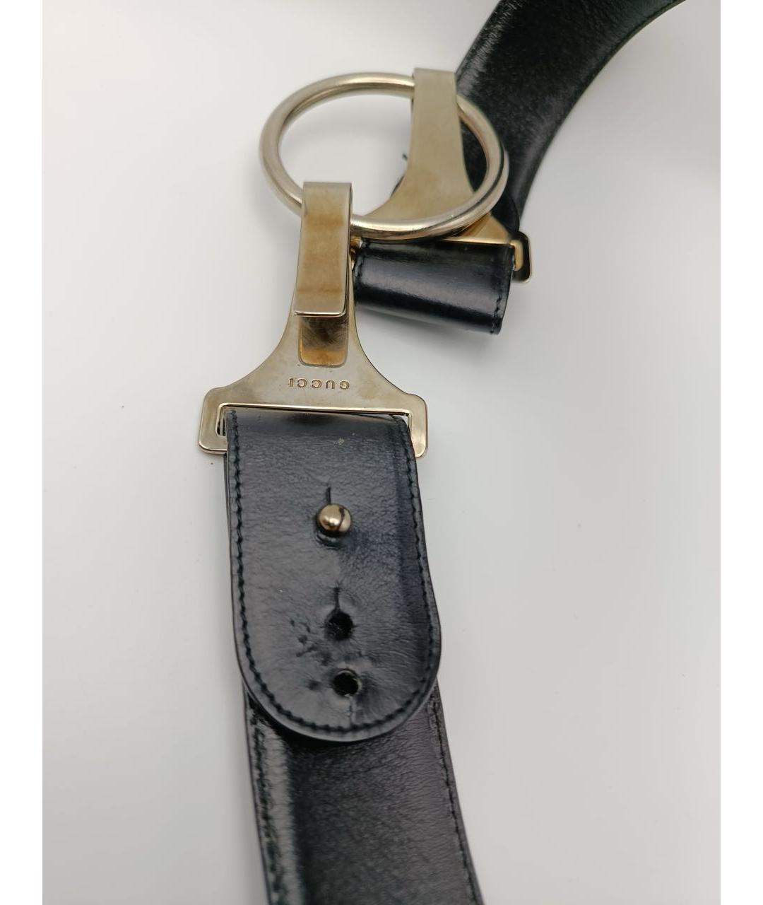 GUCCI Хаки кожаный ремень, фото 5